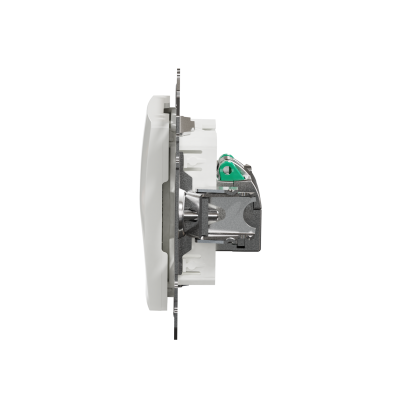 Sedna Design & Elements Gniazdo komputerowe RJ45 kat. 5e STP białe SDD111451S SCHNEIDER (SDD111451S)